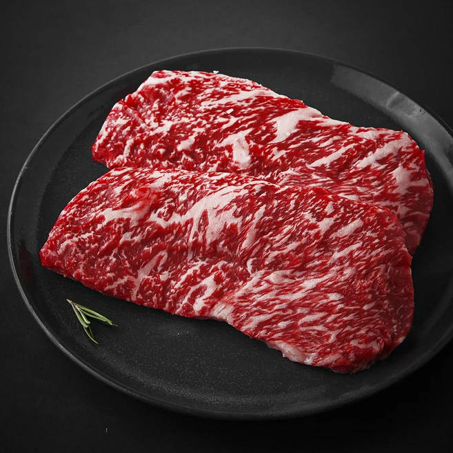 한우맘 한우 채끝 1등급 구이용 (냉장), 200g, 1개 - 쿠팡