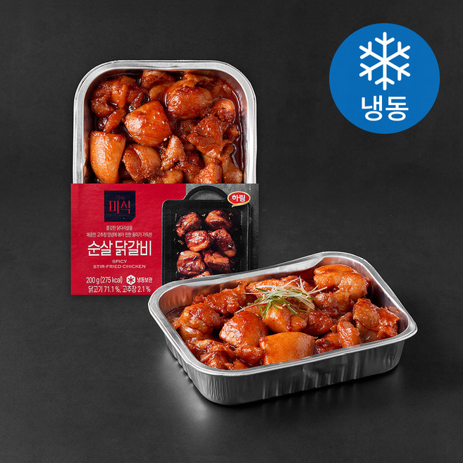 더미식 순살닭갈비 (냉동), 200g, 1개