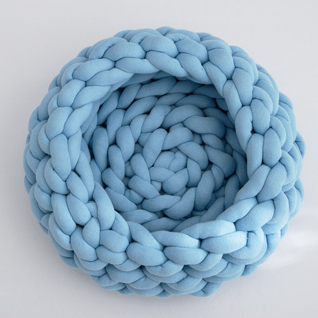 마켓피아 반려동물 핸드메이드 diy재료 집 45cm, 1개, 09 하늘색