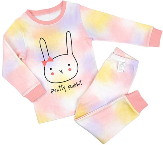 메이키즈 아동용 레빗파스텔 30수 후라이스 상하세트