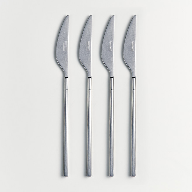 세라토가 시엘로 스톤워시 커트러리 테이블 나이프, 4개