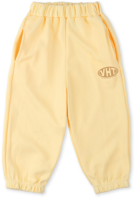 벤힛키즈 주니어용 라운드로고 특양면 조거 트레이닝 바지