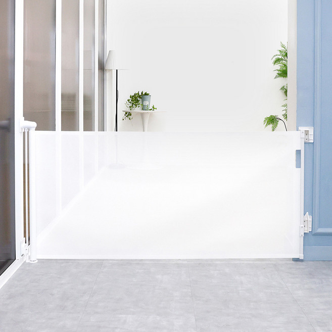 21세기트랜드 쓱이지 롤링메쉬 안전 가림막 폭조절 슬라이딩 펜스, 화이트, 1개