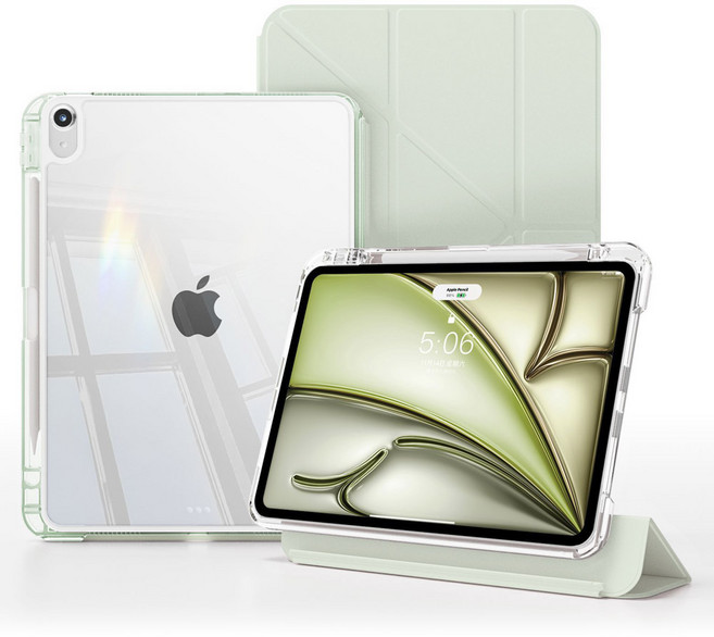 태블리스 Y형 슬라이드 분리형 커버 케이스 ID-97, 민트, 1개