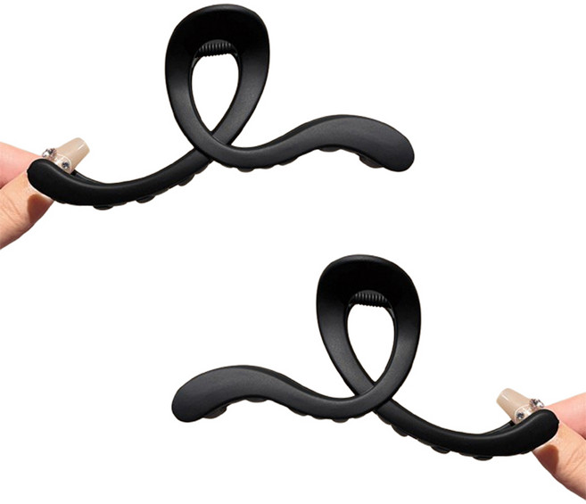 디멜디 웨이브 헤어집게 올림머리핀 대형 2p