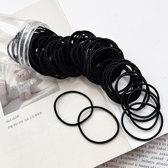 걸핀스 심플슬림 무팁 데일리 케이스 머리끈 100p 세트 1473