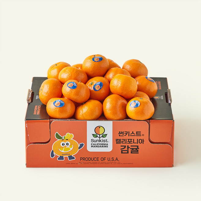 썬키스트 캘리포니아 감귤 만다린, 3kg, 1개