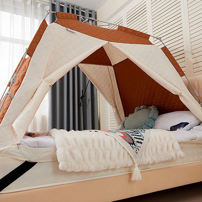 플리시티 더 따뜻한 원터치 패딩텐트 2~3인용