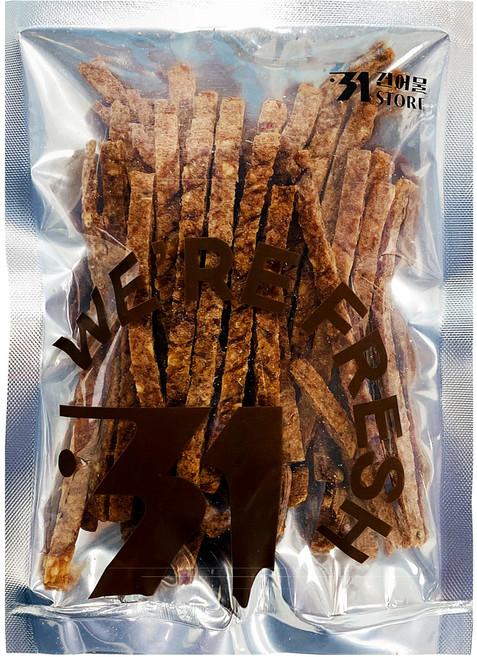31건어물 치즈 오징어 육포, 2개, 100g