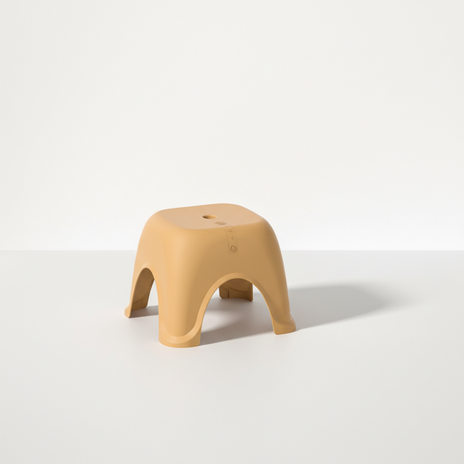 조인메이드 비비드 욕실 스툴, 옐로우