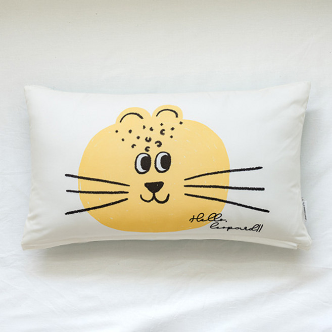 쉬즈홈 DTP 마이크로 베개 + 솜포함, 헬로레오옐로우