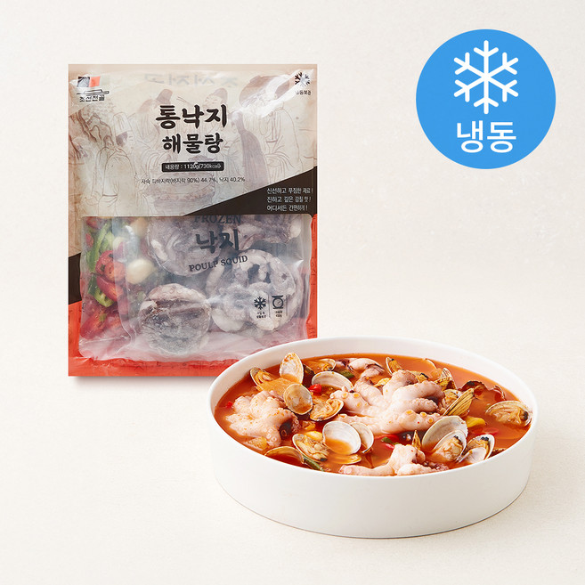 조선전골 통낙지 해물탕 (냉동), 1개, 1.12kg