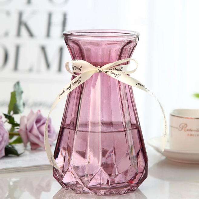 트레오바 심플한 유럽풍 유리병, 18 호박 퍼플