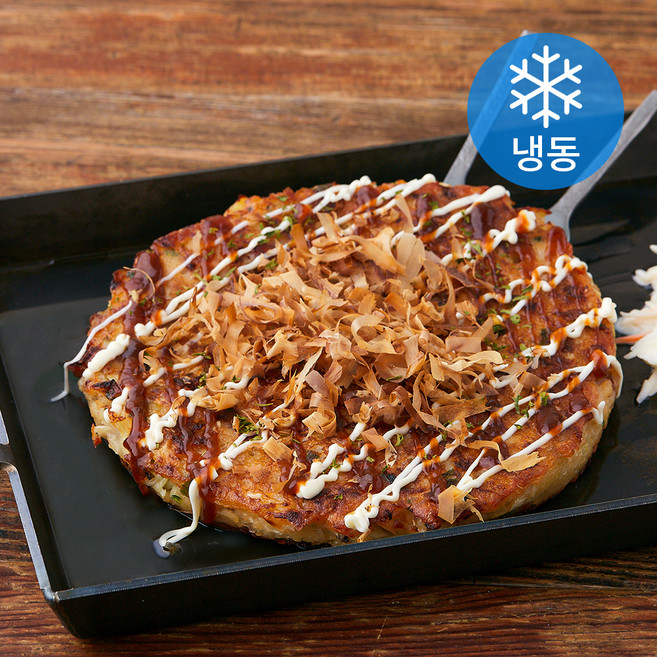 지엔씨푸드 오사카식 오코노미야끼 (냉동), 350g, 1개