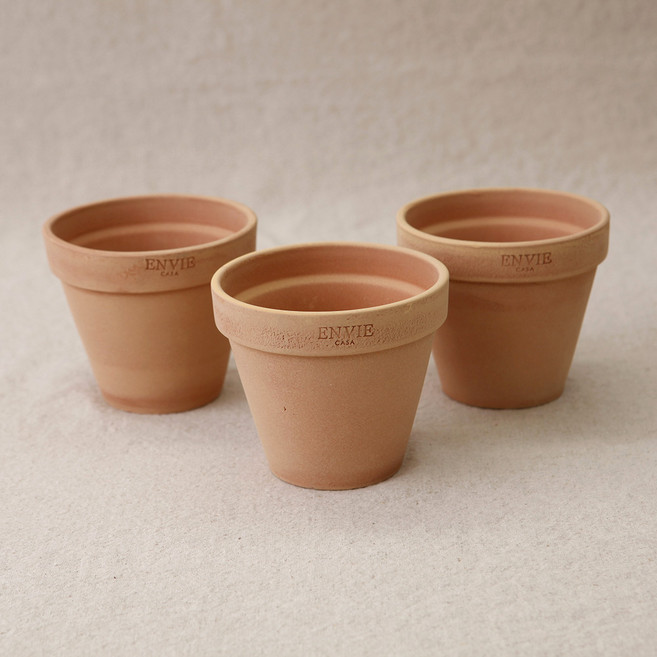 morningscent 앙비까사 토분 바소 스탠다드, 혼합색상, 3개