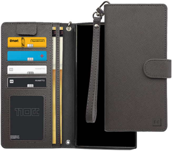 까미또 에포크 모리 천연소가죽 다이어리 휴대폰 케이스