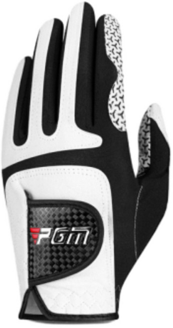 PGM Golf 男款 防滑透氣超纖布高爾夫手套 左手用 PG004, 1個, 白色