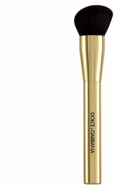 Dolce&Gabbana 奢金底妝刷, 金色刷柄 + 黑色刷毛, 1個
