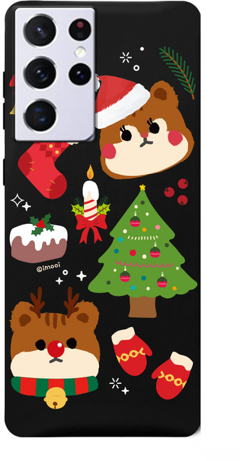 아이무이 다람 윈터 소프트 컬러 젤리 휴대폰 케이스