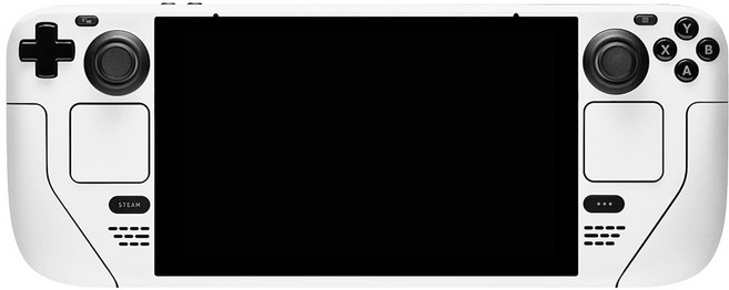 스페이스쉴드 스팀덱 호환 스킨 스티커, 화이트, 1개