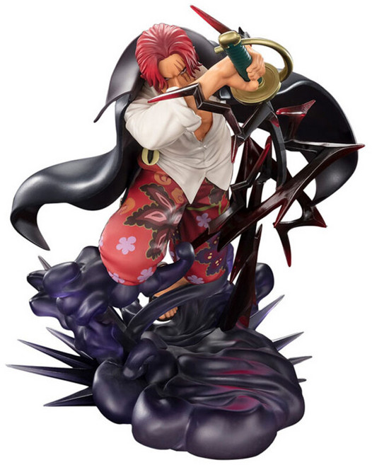 BANDAI Figuarts ZERO 超激戰 航海王 海賊王 紅髮傑克 神避 代理, 1個