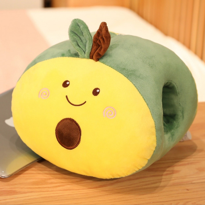 언헤브 인형 손 쿠션, D 아보카도