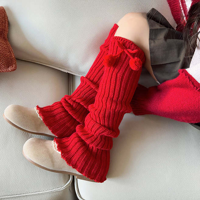 C 홀리데이 레그워머 2p