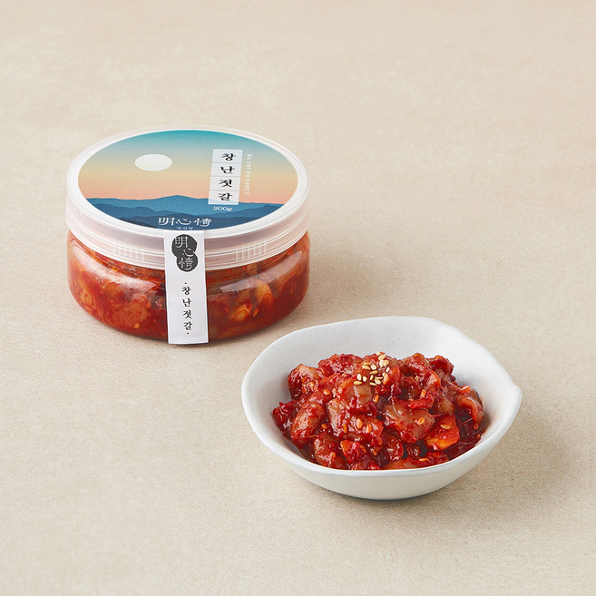 명심정 창난젓, 200g, 1개