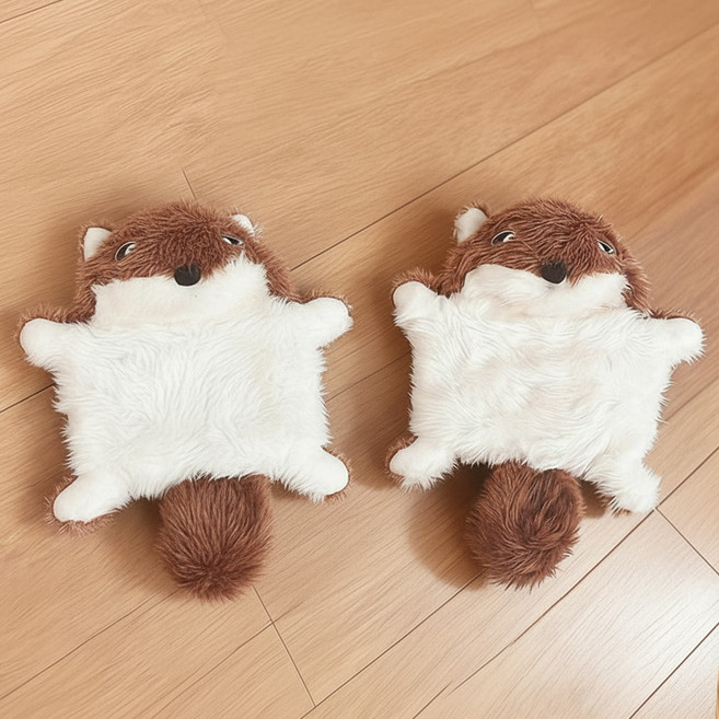 데이소이 고양이 다람쥐 인형 장난감 ONE SIZE, 2 브라운, 2개