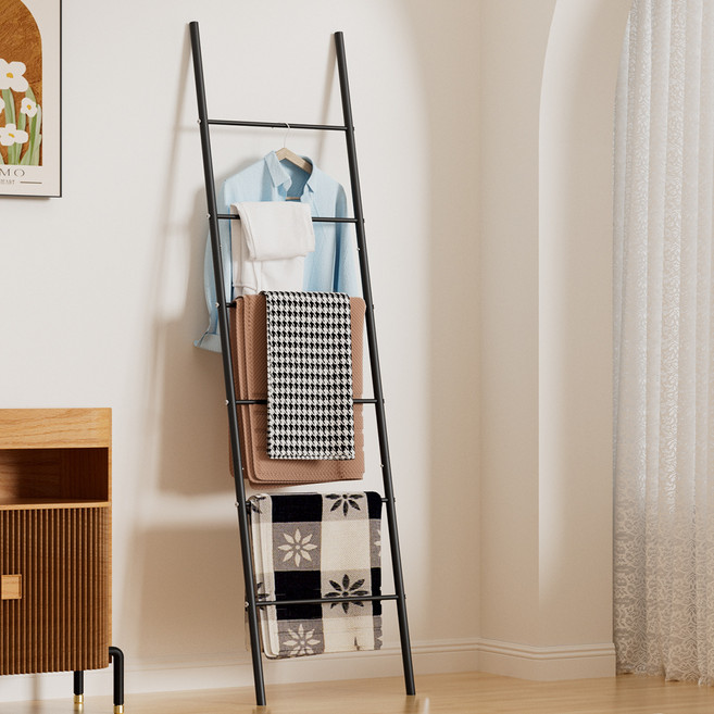 예은홈시스 사다리 스탠드 옷걸이 행거, 1개