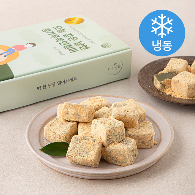 더바른 콩가루쑥 인절미 (냉동), 1kg, 1개입, 1개