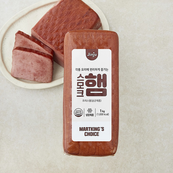 마트킹스초이스 스모크햄, 1kg, 1개