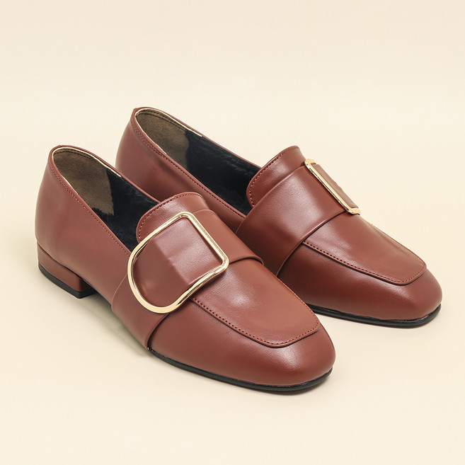 해시블랑 여성용 마리아 퍼 로퍼 H21211