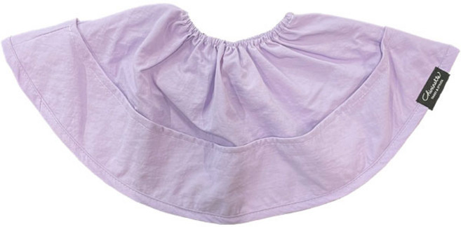 쉐리네뜨 방수빕 360도 돌려쓰는 이유식 턱받이, 퍼플, 1개입, 1개