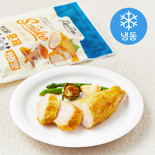 맛있닭 닭가슴살 훈제 카레맛 (냉동), 100g, 5개, 1개입