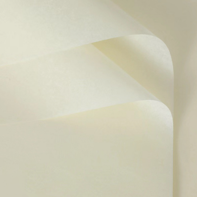 쿠말 2절 선물 의류 포장 색화지 습자지 70 x 50 cm, 크림아이보리, 36장