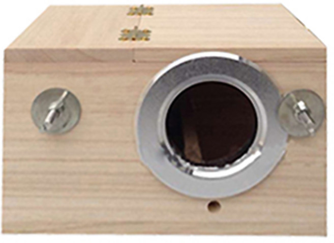 더플로우컴퍼니 귀욤 팡팡 조류 부화 원목 하우스 대형, E타입, 1개