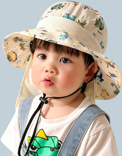 키즈꼬모 아동용 다이노 플랩캡