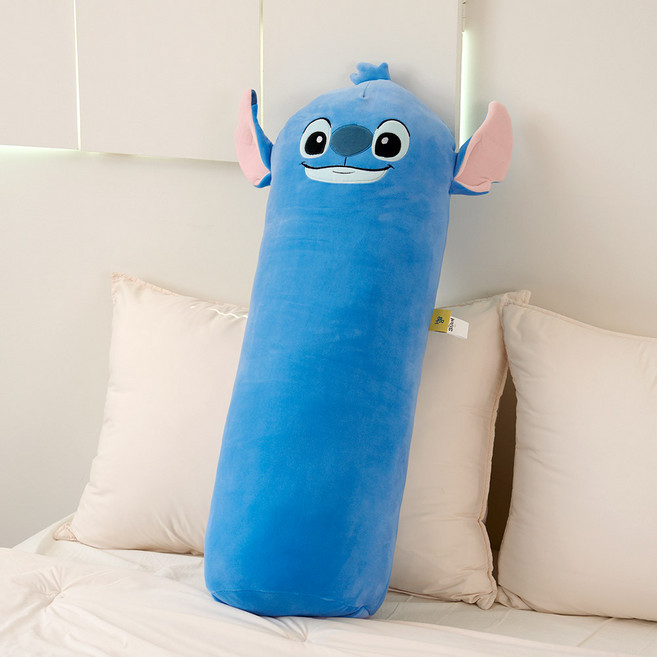 룸앤홈 디즈니 스티치 바디필로우, 혼합색상