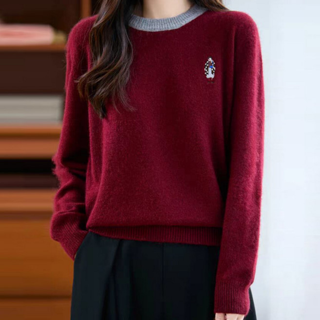 Poplar&See女款Roropie刺繡針織衫 P25WKN091705