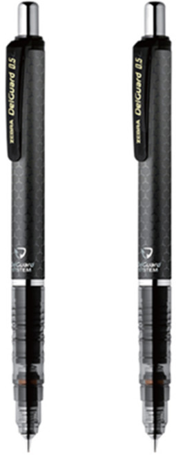 델가드 허니콤 샤프 그레이, 2개, 0.5mm