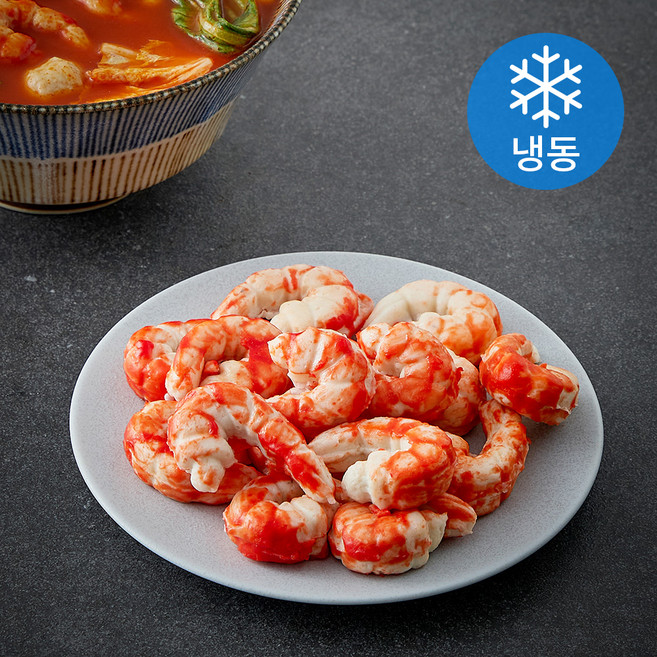 랜시 새우모양 피쉬볼 (냉동), 500g, 1개