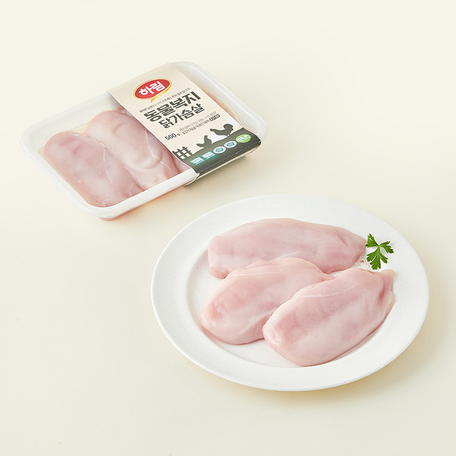 하림 동물복지 인증 닭가슴살 (냉장), 500g, 1개