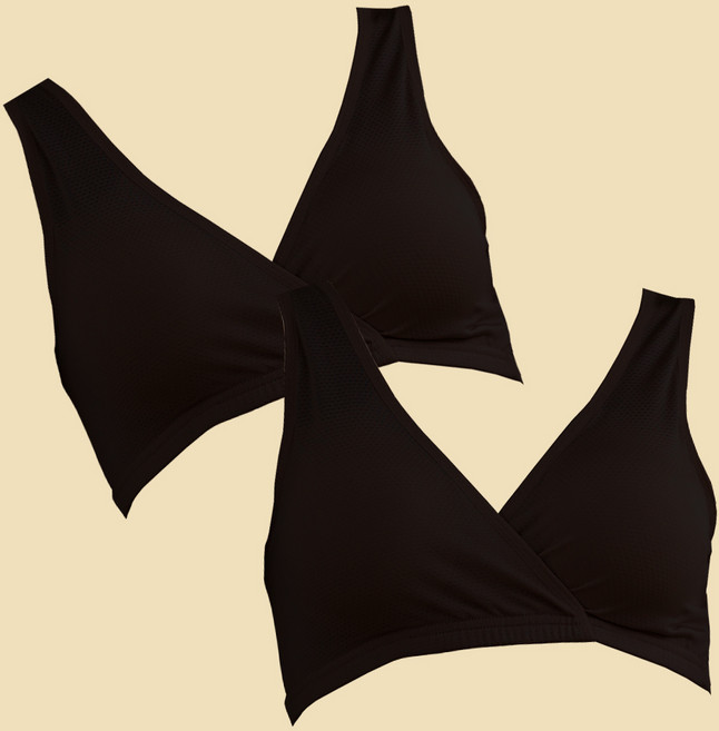 쁘띠마리에 인견 컴포트 수유브라탑 2p