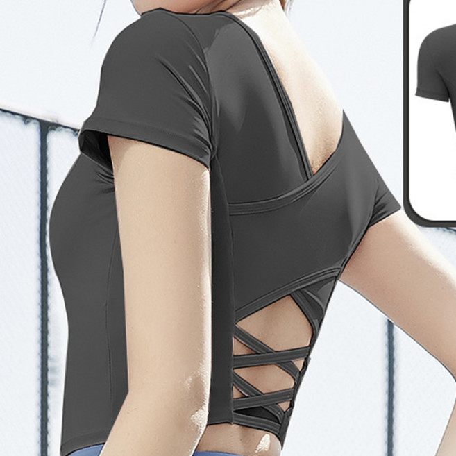 Awesomeful 女士 Permi 瑜珈上衣 A24SPSW122121