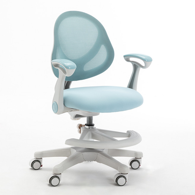 루나랩키즈 어린이 바른자세 의자 페블, 블루