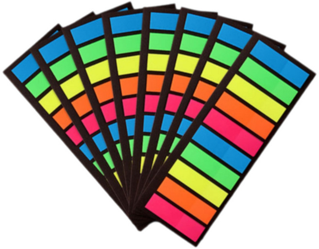 오피스연 대용량 인덱스 플래그 필름, 1개, 10개입