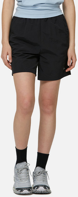 뮬라웨어 여성용 유니 베이직 우븐 4부 쇼츠 AUNESP401