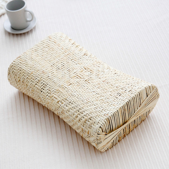 마켓비 한숨자 핸드메이드 라탄 베개 BM200814, 1개