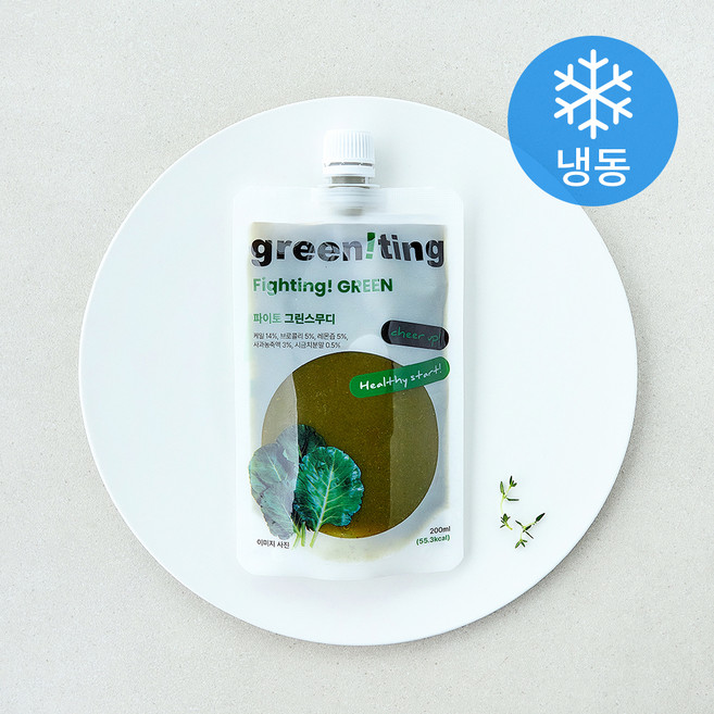그리니팅 파이토 그린스무디 (냉동), 1개, 200ml